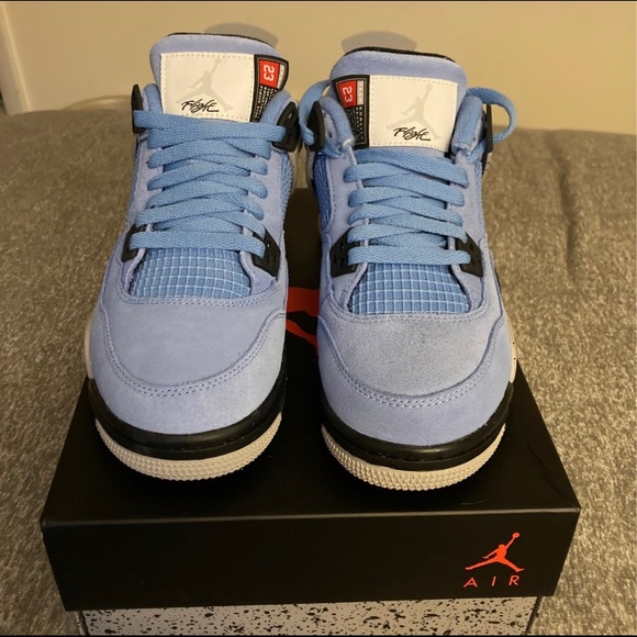 Jordan 4 university blue - Picture 4 of 5